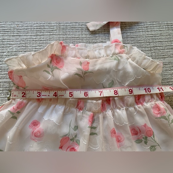 Toddler Floral Pink and White Dress - 18 months? - Picture 7 of 7